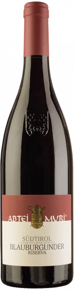 [003773] Abtei Muri Gries Pinot Nero-Blauburgunder Riserva Südtirol 2021 Rouge 75cl
