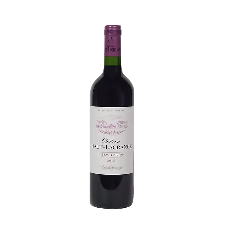 [002396] Château Haut-Lagrange Rouge Pessac-Léognan 2018 Rood 37cl