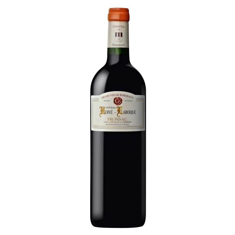 Château Hervé Laroque Fronsac 2018 Rood 75cl