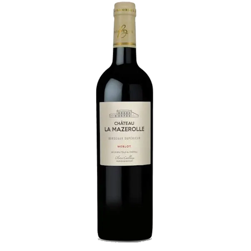 [004340] Château La Mazerolle Merlot Bordeaux Supérieur 2022 Rood 75cl