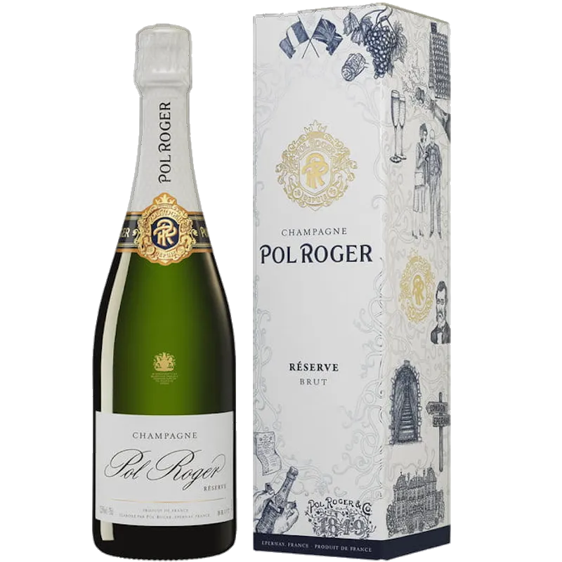 [000321] Champagne Pol Roger Réserve Brut Etui 1849 75cl
