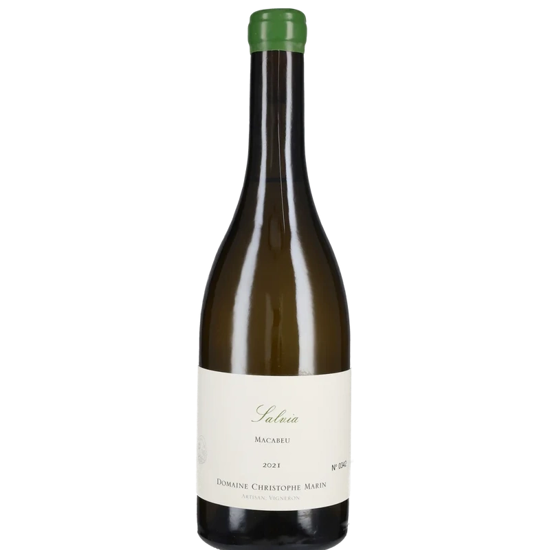 Christophe Marin SALVIA Macabeu Blanc 2021 BIO