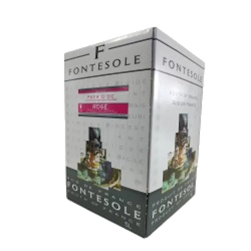 [004443] Fontesole Bag In Box Rosé Pays d'Oc Rosé 10L
