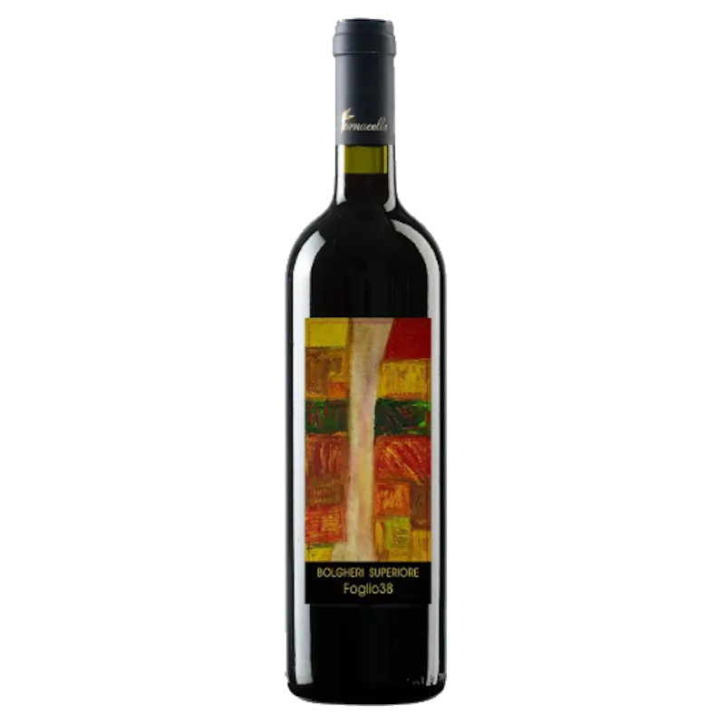 Fornacelle FOGLIO 38 Bolgheri Superiore 2016 rood