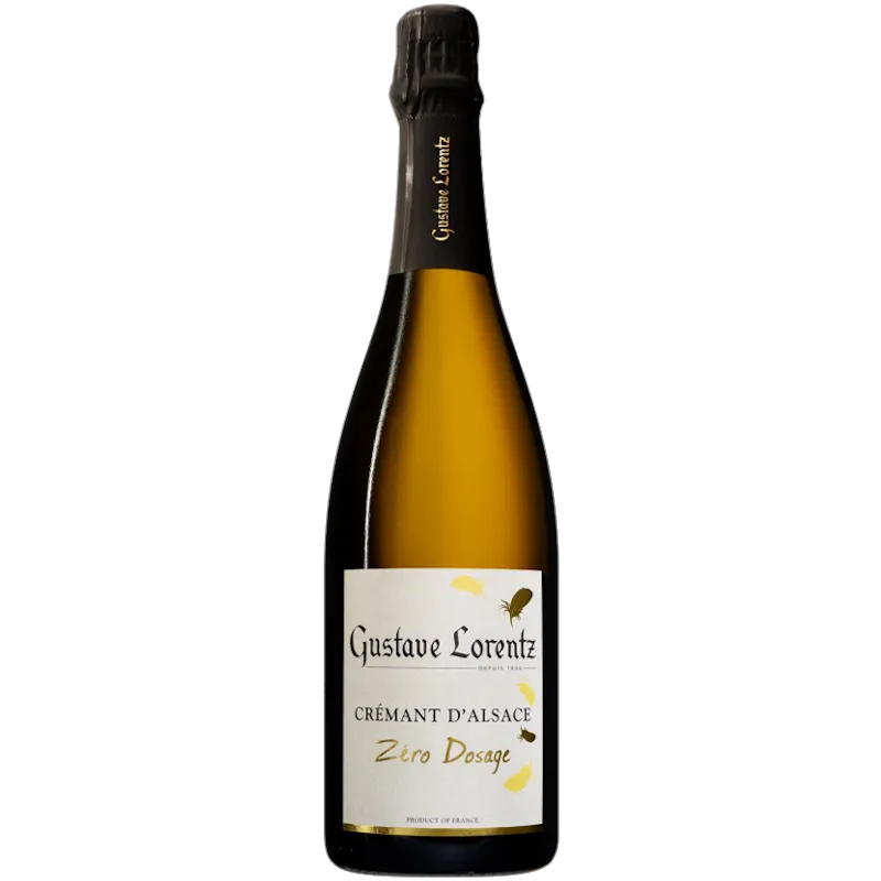 [002387] Gustave Lorentz Crémant d'Alsace Brut Zero 75cl