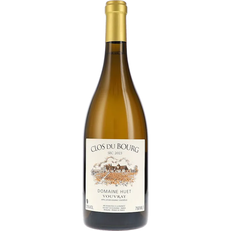 [003823] Huet Vouvray Sec Le Clos du Bourg 2023 Wit 75cl