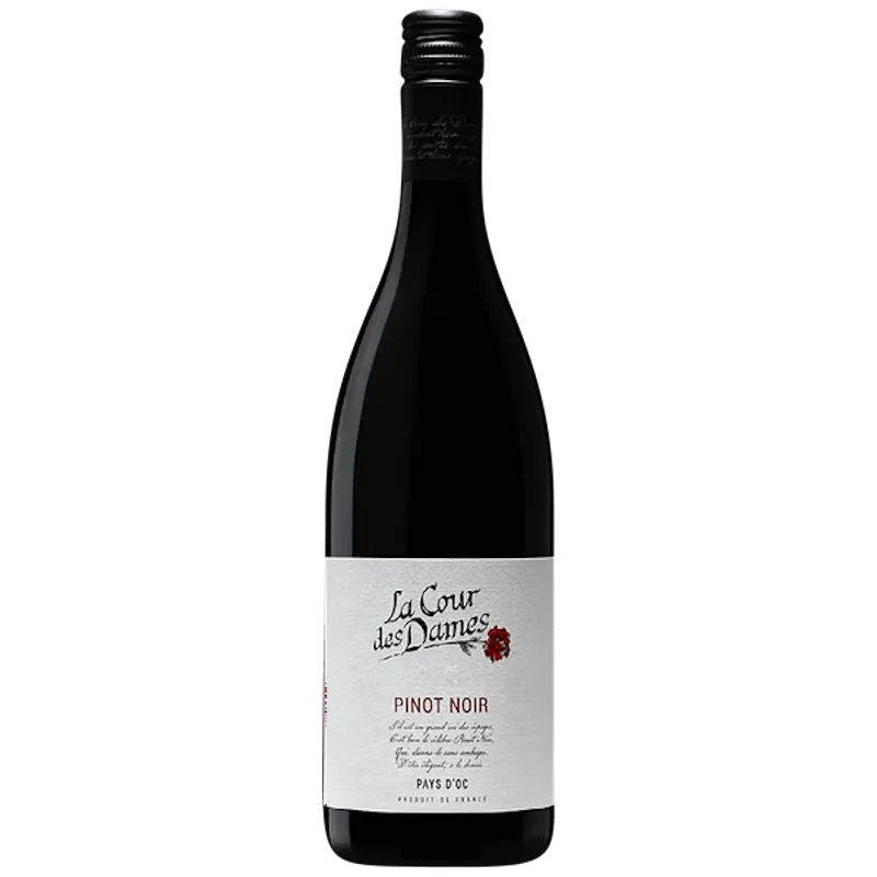 La Cour des Dames Pinot Noir Pays d'Oc 2024 Rood 75cl