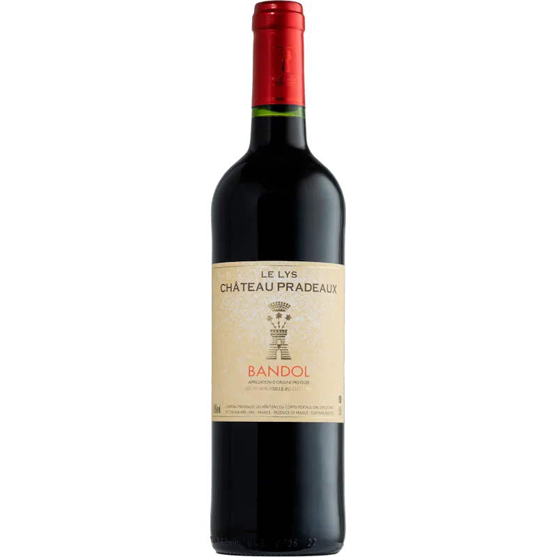 Le Lys de Château Pradeaux Bandol 2018 Rouge 75cl