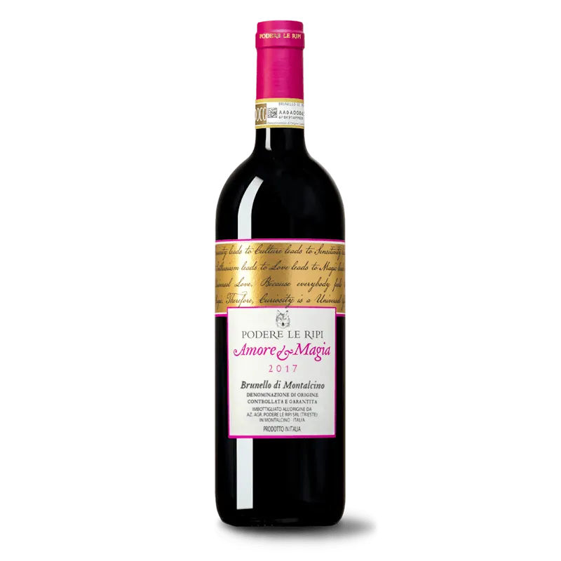 Le Ripi Amore&Magia Brunello di Montalcino 2017 Rood 75cl