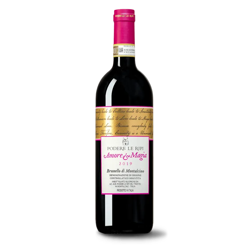 Le Ripi Amore&Magia Brunello di Montalcino 2019 Rood 75cl