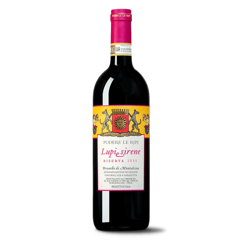 [000740] Le Ripi Lupi & Sirene Brunello di Montalcino RISERVA 2011 rouge