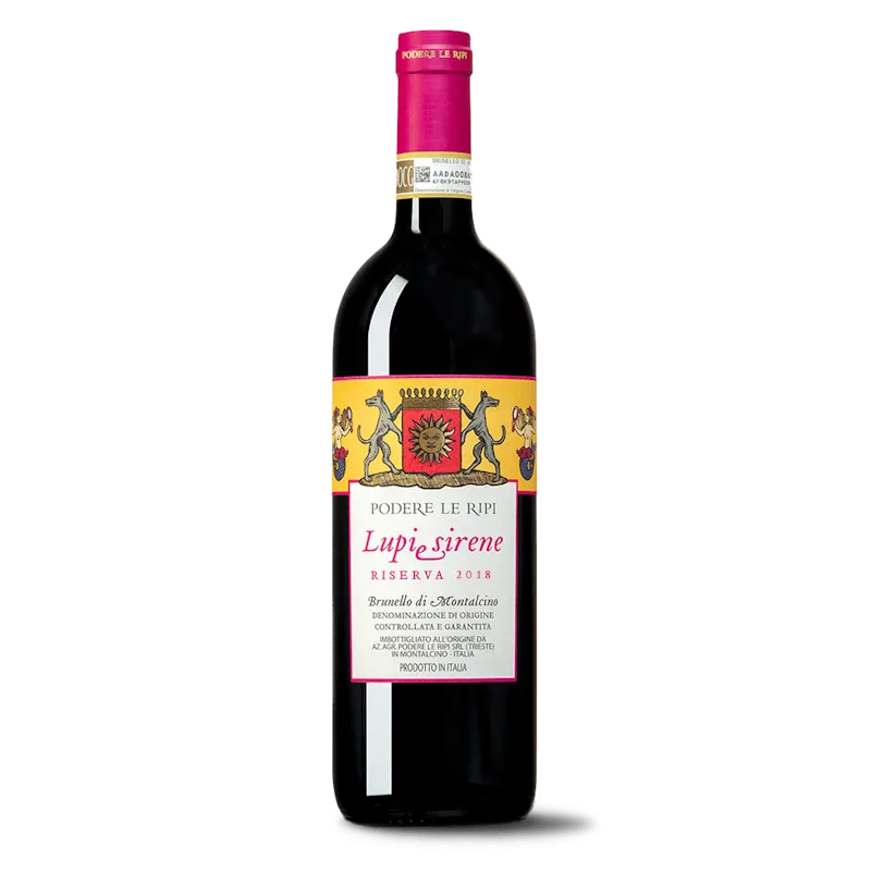 [003433] Le Ripi Lupi&Sirene Brunello di Montalcino Riserva 2018 Rouge 75cl