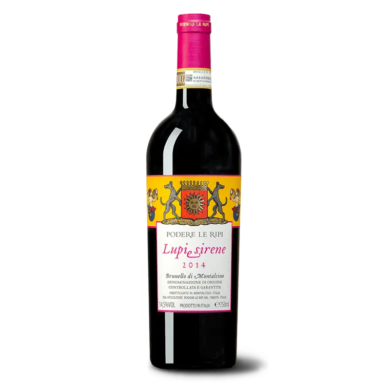 [000742] Le Ripi Lupi&Sirene Brunello di Montalcino 2014 Rouge 75cl