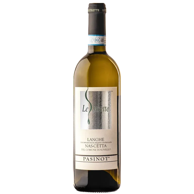 Le Strette Nas-Cëtta Pasinot Langhe 2022 Wit 75cl
