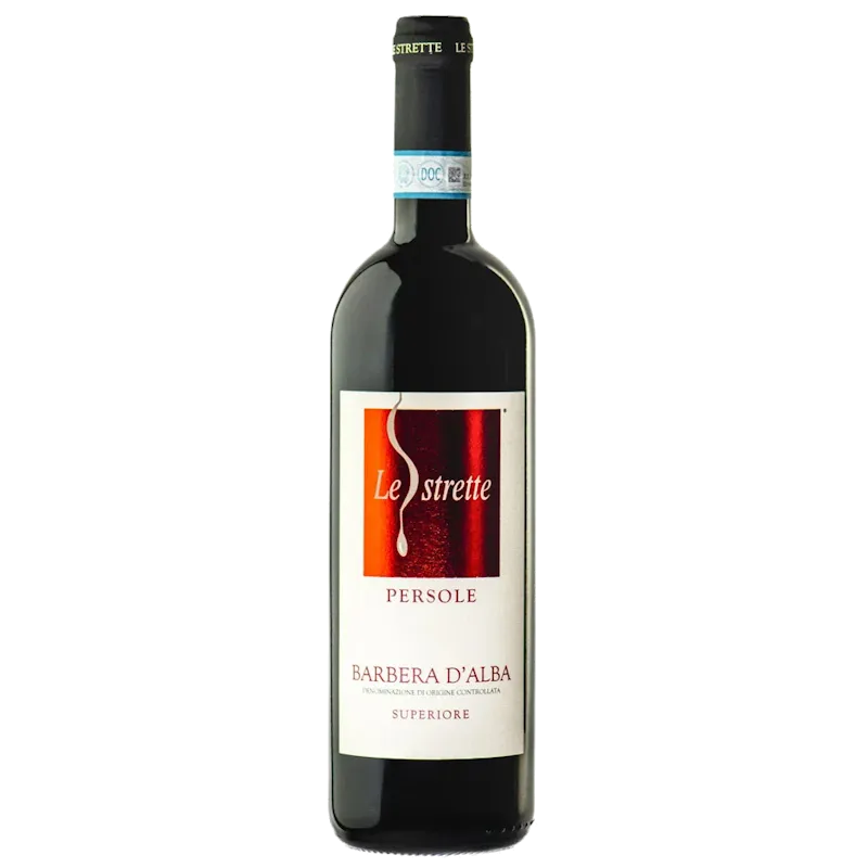 Le Strette Barbera d'Alba Persole 2023 Rood 75cl