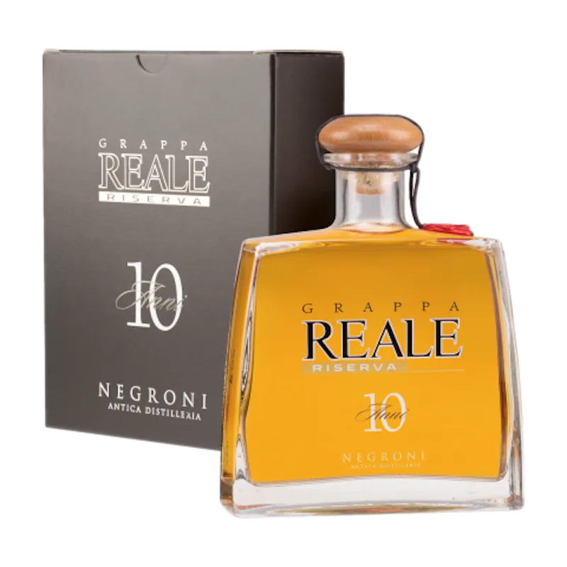 [001139] Negroni Grappa Reale Decanter Riverva 10y 40% 50cl