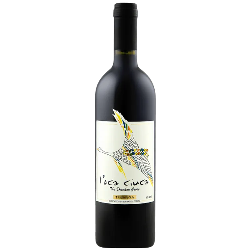 [004327] Oca Ciuca Drunken Goose Toscana 2021 Rood 75cl