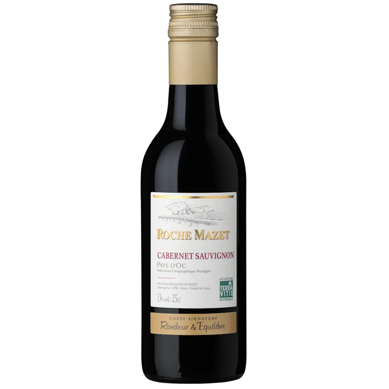 [003287] Roche Mazet Cabernet Pays d'Oc Rood 25cl