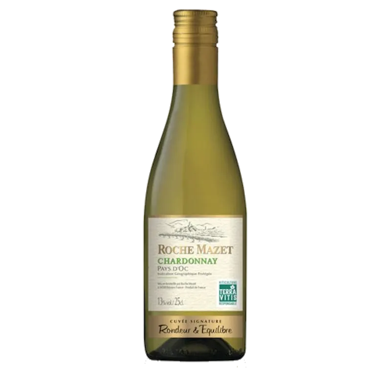 [003286] Roche Mazet Chardonnay Pays d'Oc Wit 25cl