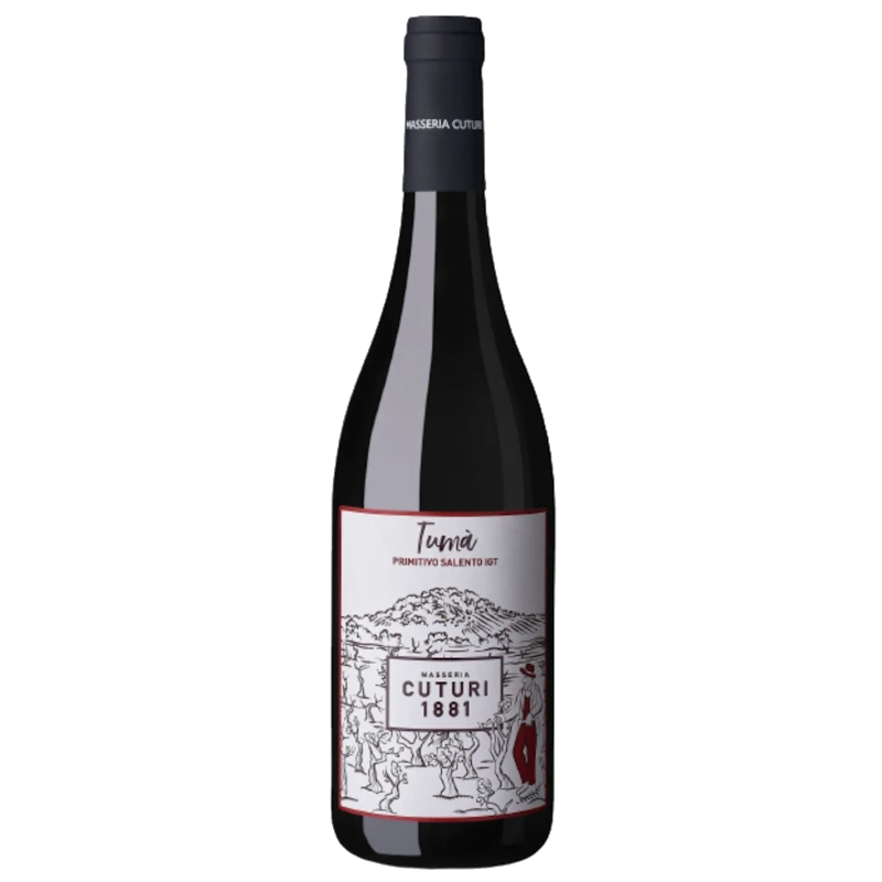 [004436] Cuturi Tuma Primitivo Puglia 2023 Rouge 75cl