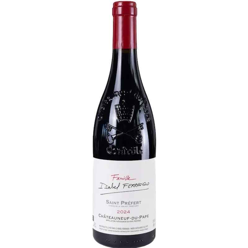 [004805] Isabel Ferrando Châteauneuf-du-Pape Saint-Préfert Rouge 2024 Rouge 150cl